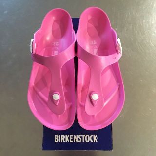 ビルケンシュトック(BIRKENSTOCK)の激安！26cm新品 ビルケンシュトック ギゼ EVA 40 ネオンピンク(サンダル)