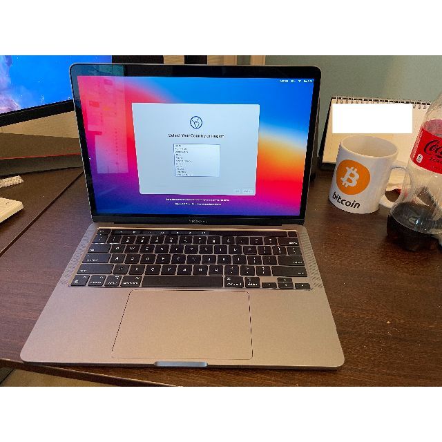 PC/タブレット13.3インチ Macbook Pro 2020(A2338,英文配列)