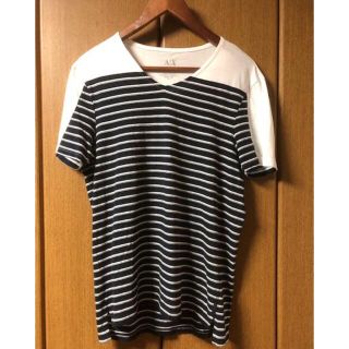 アルマーニエクスチェンジ(ARMANI EXCHANGE)の【 A/X 】 アルマーニエクスチェンジ　メンズ　半袖Tシャツ　Vネック　S (Tシャツ/カットソー(半袖/袖なし))