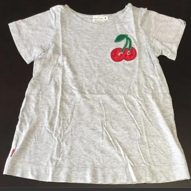 Combi mini(コンビミニ)の女の子　ショートパンツ　Tシャツ トップス　半袖　100 キッズ/ベビー/マタニティのキッズ服女の子用(90cm~)(Tシャツ/カットソー)の商品写真