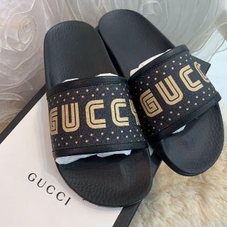 グッチ スリッパ（ゴールド/金色系）の通販 20点 | Gucciを買うならラクマ