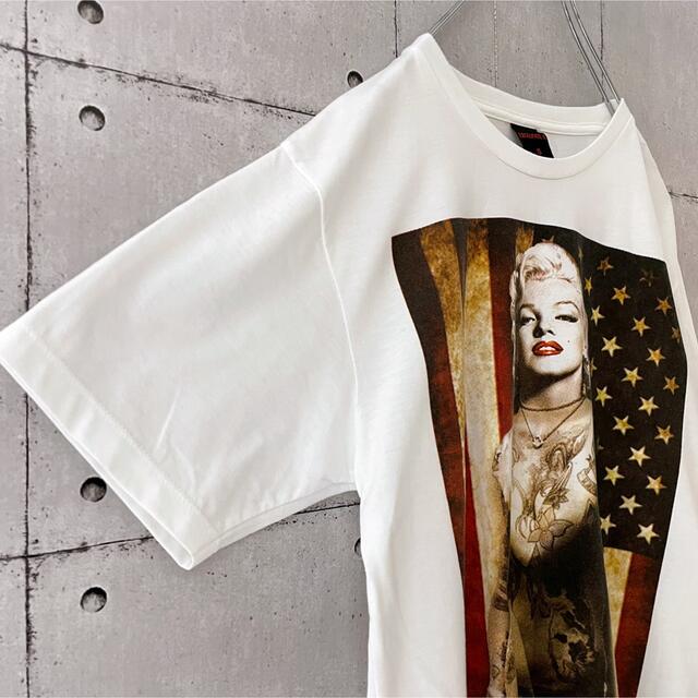 【人気】マリリンモンロー　半袖　メンズ　Tシャツ メンズのトップス(Tシャツ/カットソー(半袖/袖なし))の商品写真