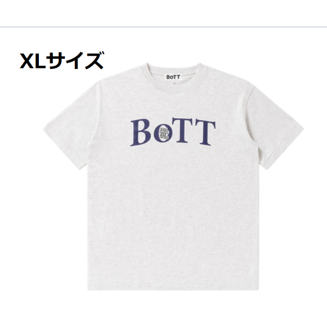 Tシャツ/カットソー(半袖/袖なし)black eye patch  BoTT "OG LABEL" TEE ASH