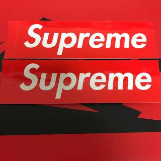 シュプリーム(Supreme)のsupreme ステッカー　ボックスロゴステッカー2枚(その他)