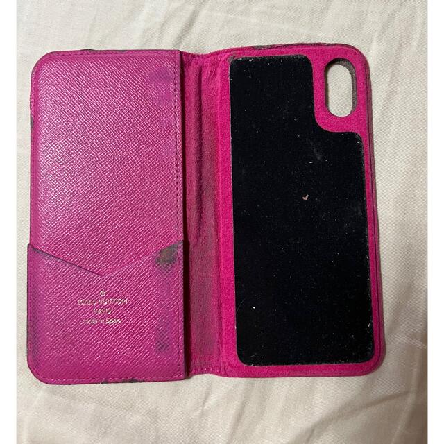LOUIS VUITTON - iPhone X XS 手帳型 ケースの通販 by yu.'s shop