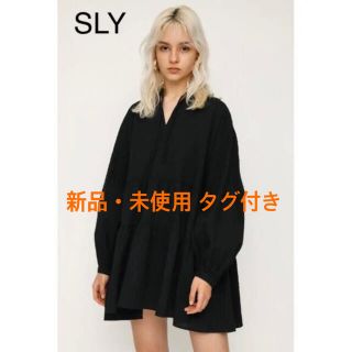 スライ(SLY)のSLY ブラウス ワンピース(ミニワンピース)