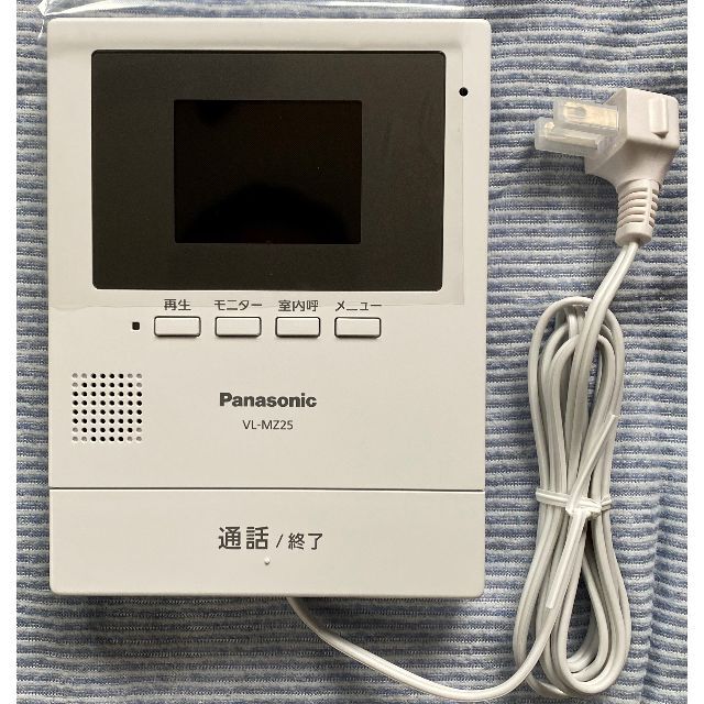 Panasonic 新品 パナソニック ドアホン 親機のみ（品番：VL-MZ25）の通販 by 's shop｜パナソニックならラクマ