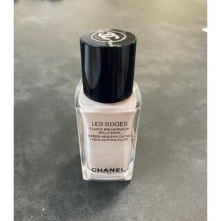 シャネル(CHANEL)のシャネル レ ベージュ フリュイド アンルミネール ベル ミン パーリーグロウ(フェイスカラー)