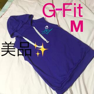 G-FIT ﾉｰｽﾘｰﾌﾟﾊﾟｰｶｰ 紫M 未使用(ウェア)
