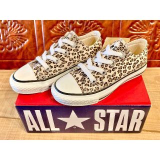 コンバース(CONVERSE)の★希少レア!コンバース オールスター アニマル チーター キッズ 224★(スニーカー)