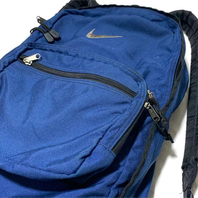 NIKE リュック バックパック 90s ビンテージ ナイロン レザー 切替