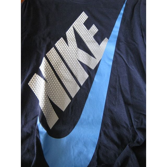 NIKE(ナイキ)のナイキ＆アディダス）青紺系（１６０）半袖Ｔシャツ２枚セット☆使用感あり キッズ/ベビー/マタニティのキッズ服男の子用(90cm~)(Tシャツ/カットソー)の商品写真