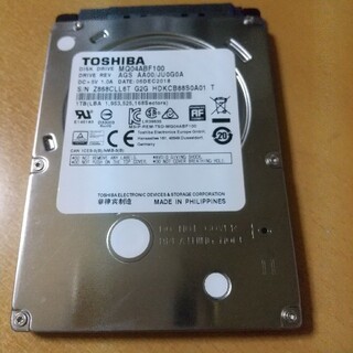 東芝 - 2092h★1TB1000GB薄型7mm厚2.5インチHDD★プレステ系用に調整