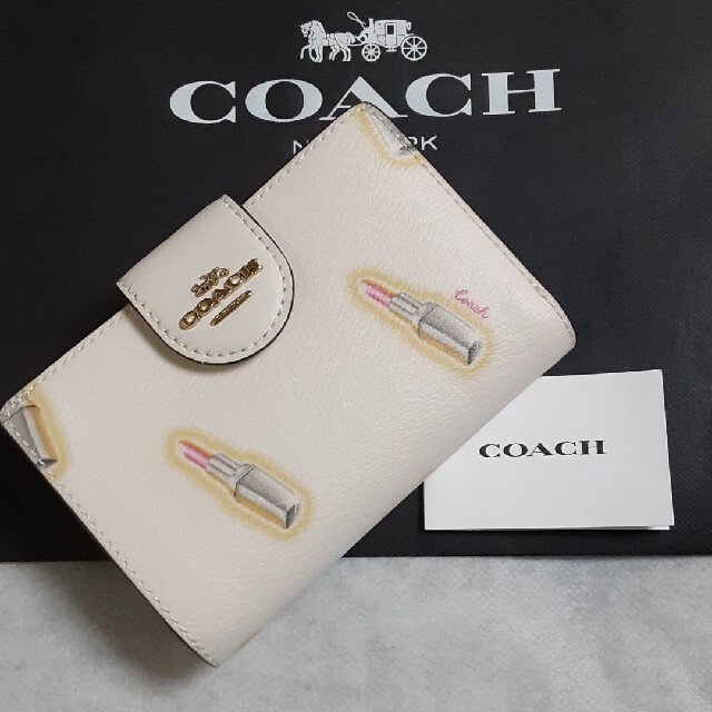 【新品】コーチ COACH 二つ折り財布  C2885