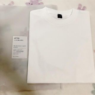 エイトン(ATON)のATON amarc 半袖Tシャツ 00サイズ(Tシャツ(半袖/袖なし))