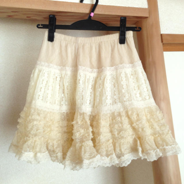 COCO DEAL(ココディール)のレースのミニスカート レディースのスカート(ミニスカート)の商品写真