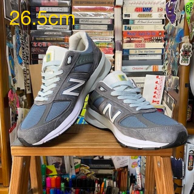 グレー状態New Balance SSZ AH 990v5 26.5cm 長谷川昭雄