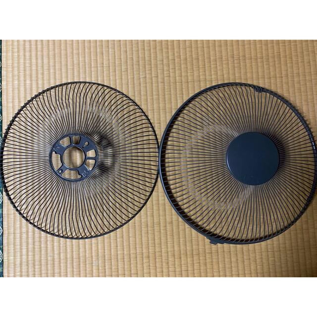 Panasonic(パナソニック)のナショナル扇風機カバー前後とカバー固定部品(F-C30IJ) スマホ/家電/カメラの冷暖房/空調(扇風機)の商品写真