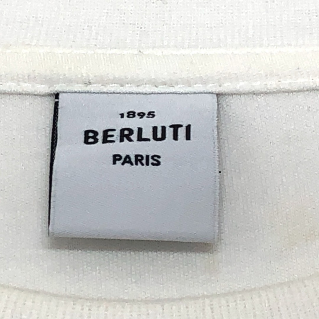 Berluti(ベルルッティ)のベルルッティ Berluti 日本限定 ロゴ トップス 半袖Ｔシャツ コットン ホワイト レディースのトップス(Tシャツ(半袖/袖なし))の商品写真