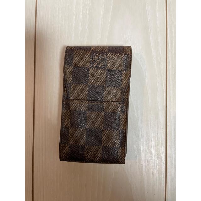 LOUIS VUITTON(ルイヴィトン)のルイヴィトン　シガレットケース　ダミエ メンズのファッション小物(タバコグッズ)の商品写真