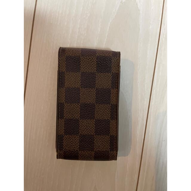 LOUIS VUITTON(ルイヴィトン)のルイヴィトン　シガレットケース　ダミエ メンズのファッション小物(タバコグッズ)の商品写真