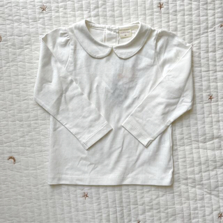アカチャンホンポ(アカチャンホンポ)の丸襟　長袖Tシャツ　新品タグ付き(Tシャツ/カットソー)