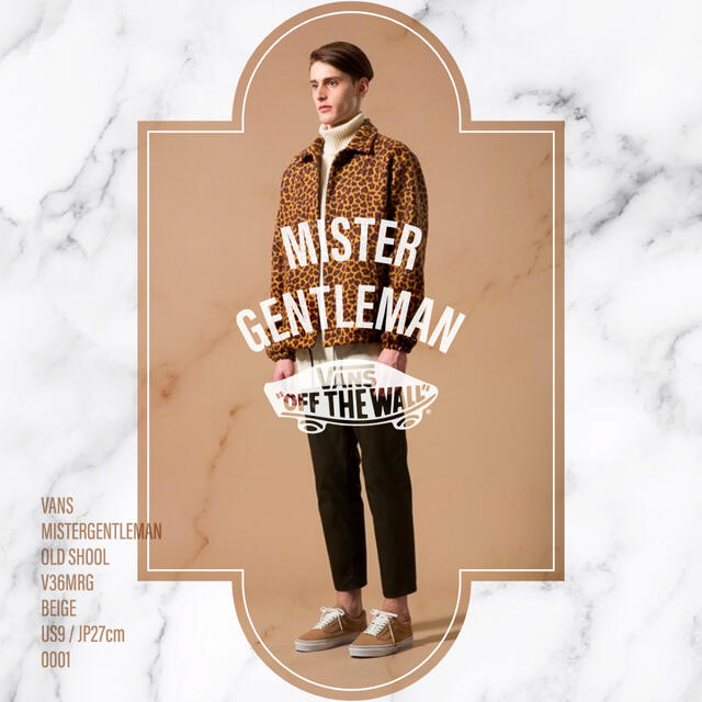 VANS MISTERGENTLEMAN OLD SHOOL オールドスクール