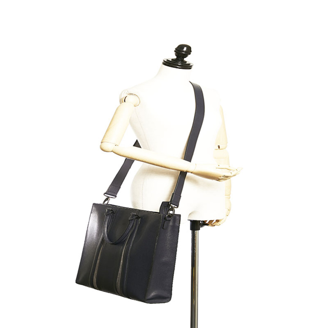 数量限定新品 ゼニア トートバッグ ショルダーバッグ 2way レザー