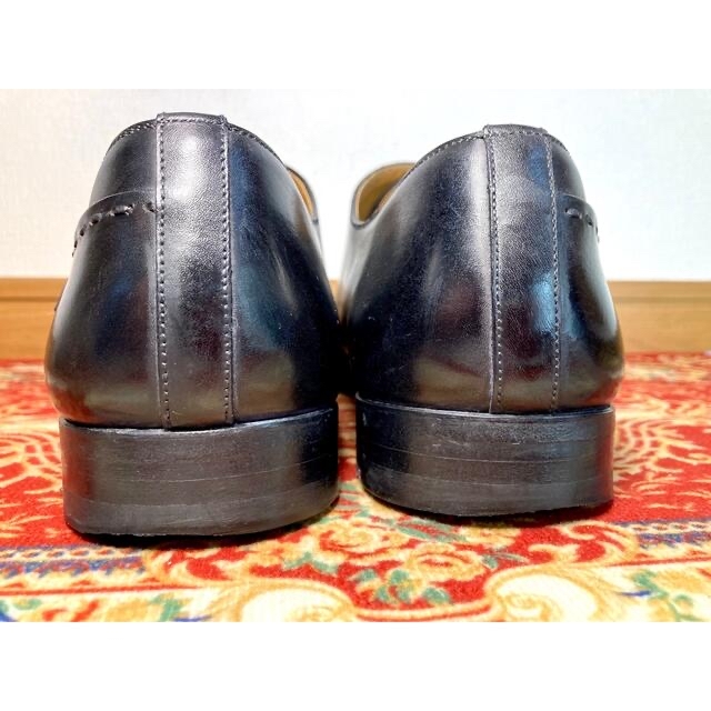 Crockett&Jones(クロケットアンドジョーンズ)の綺麗　MAGNANNI シングルモンクストラップ　黒色　41 メンズの靴/シューズ(ドレス/ビジネス)の商品写真