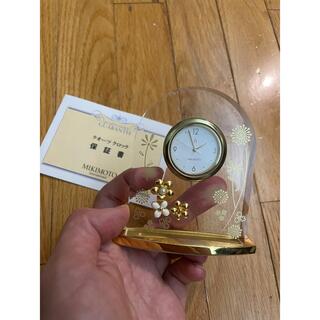 ミキモト(MIKIMOTO)のミキモトインターナショナル　置き時計(置時計)