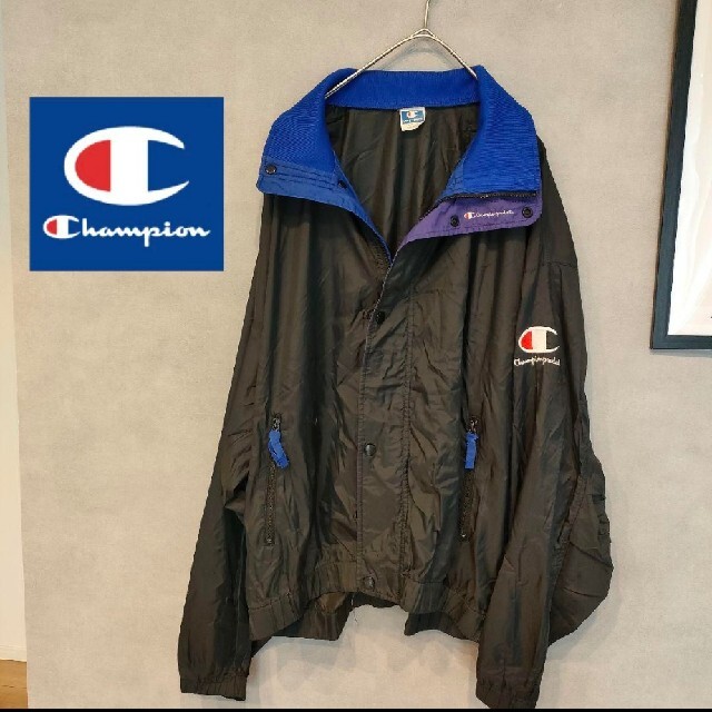 90s champion チャンピオン nylon jacket ジャケット