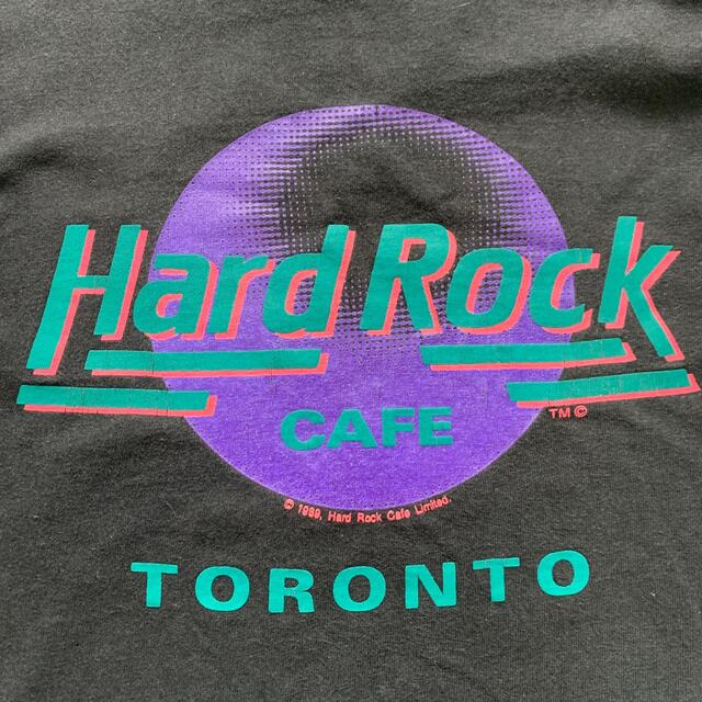 【HARD ROCK CAFE】希少 80s ヴィンテージ カナダ製 トロント - 4