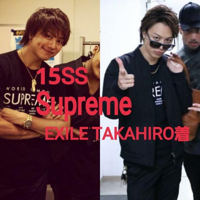supreme 15SS Tシャツ TAKAHIRO着
