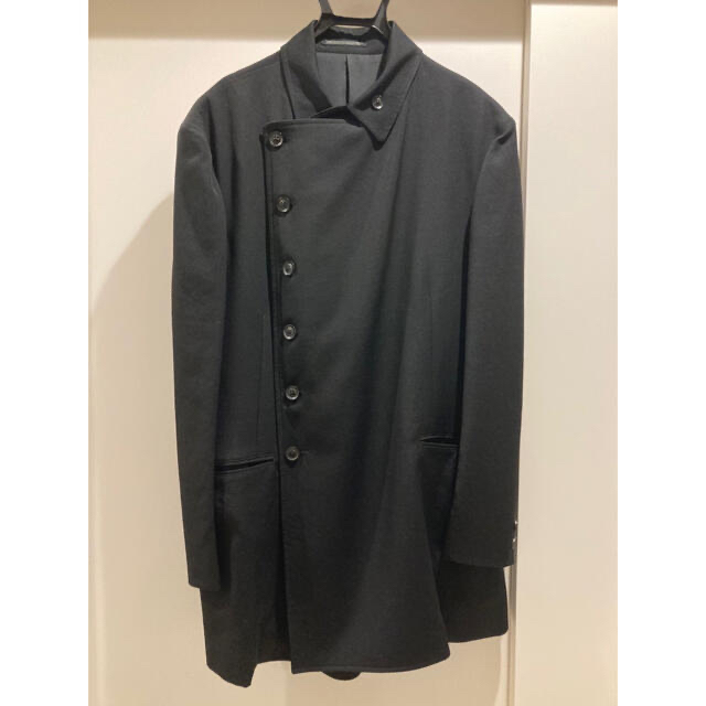 Yohji Yamamoto(ヨウジヤマモト)のヨウジヤマモト 18aw ダブルジャケット 美品 サイズ2 ギャバ メンズのジャケット/アウター(テーラードジャケット)の商品写真