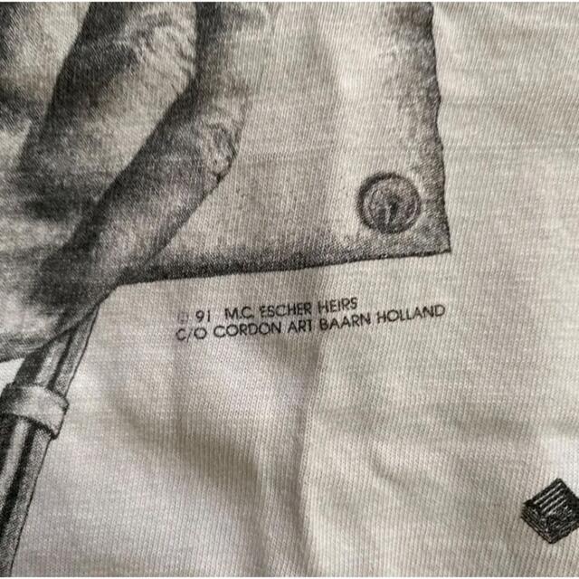 90's ヴィンテージ エッシャー Tシャツ メンズのトップス(Tシャツ/カットソー(半袖/袖なし))の商品写真