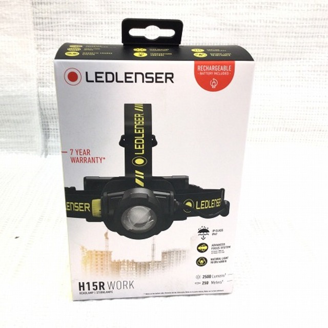 LEDLENSER/レッドレンザー◎投光器/ライトH15R WORK 自動車/バイクのバイク(工具)の商品写真