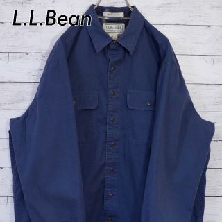 エルエルビーン(L.L.Bean)の美品 XL相当 エルエルビーン L.L.Bean チェックネルライナー長袖シャツ(シャツ)