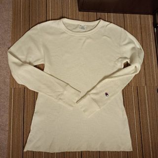 チャンピオン(Champion)のChampion チャンピオン サーマル 長袖  Lサイズ （M）白(Tシャツ/カットソー(七分/長袖))