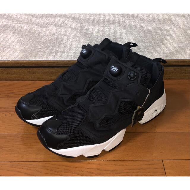 30cm 良品 REEBOK INSTA PUMP FURY OG 黒 白