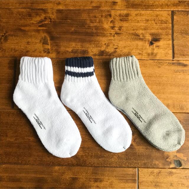 【新品】UNIVERSAL PRODUCTS SOCKS【3足】ソックス 靴下