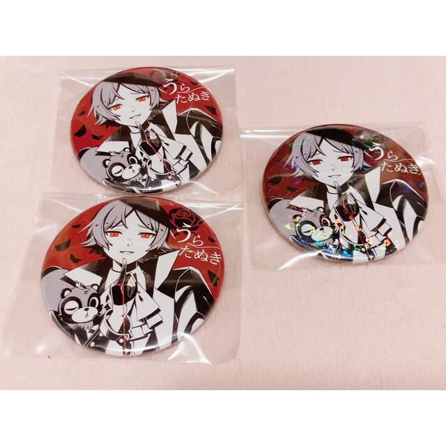 うらたぬき スカーレ 缶バッジ おもちゃ キャラクターグッズ おもちゃ