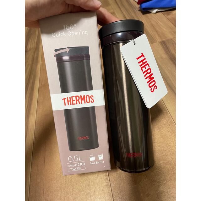 THERMOS(サーモス)のTHERMOS ステンレス製携帯用まほうびん インテリア/住まい/日用品のキッチン/食器(タンブラー)の商品写真