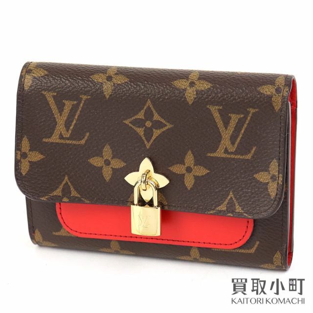 ルイヴィトン【LOUIS VUITTON】M62567 ポルトフォイユ フラワー財布