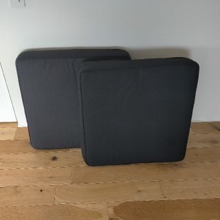 イケア(IKEA)のIKEA　KUNGSO　屋外クッション　２個セット　62×62cm(その他)