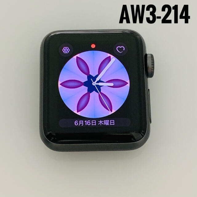 Apple Watch series 3ー38mm GPS (AW3-214)