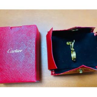 カルティエ(Cartier)の正規品✨カルティエ　ラブチャーム　イエローゴールド　ペンダントトップ　中古品(ネックレス)