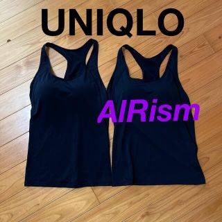 ユニクロ(UNIQLO)のUNIQLO AIRism エアリズム ブラトップ L 2枚(その他)