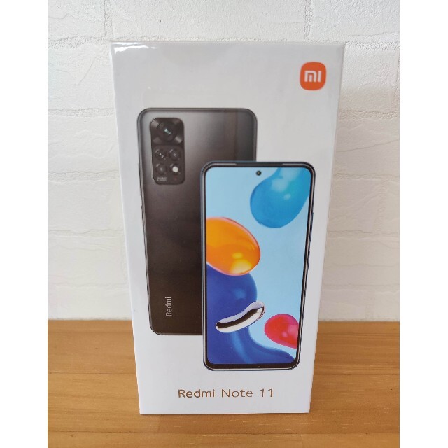 スマートフォン本体Xiaomi Redmi Note 11 4GB+64GB 未開封 SIMフリー