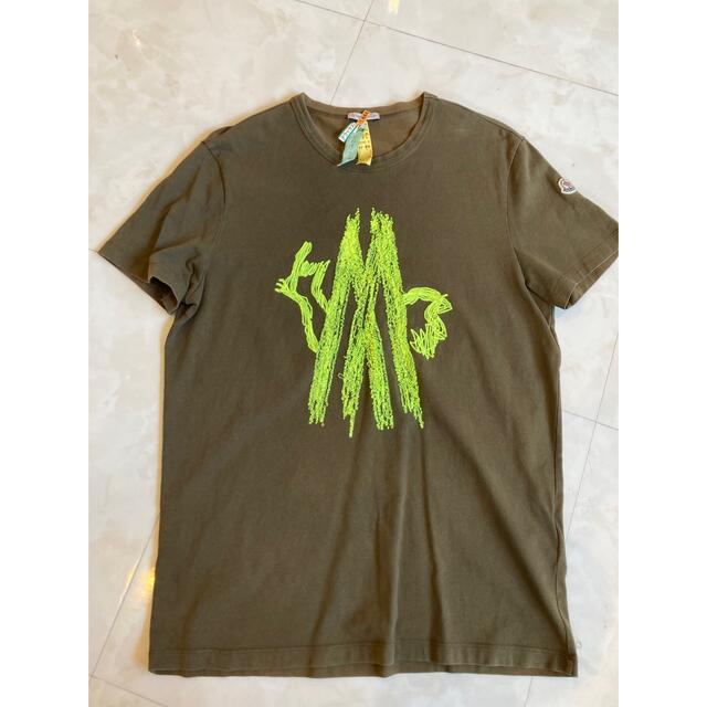 クリーニング済】モンクレール Tシャツ サイズM MONCLER 半袖Tシャツ