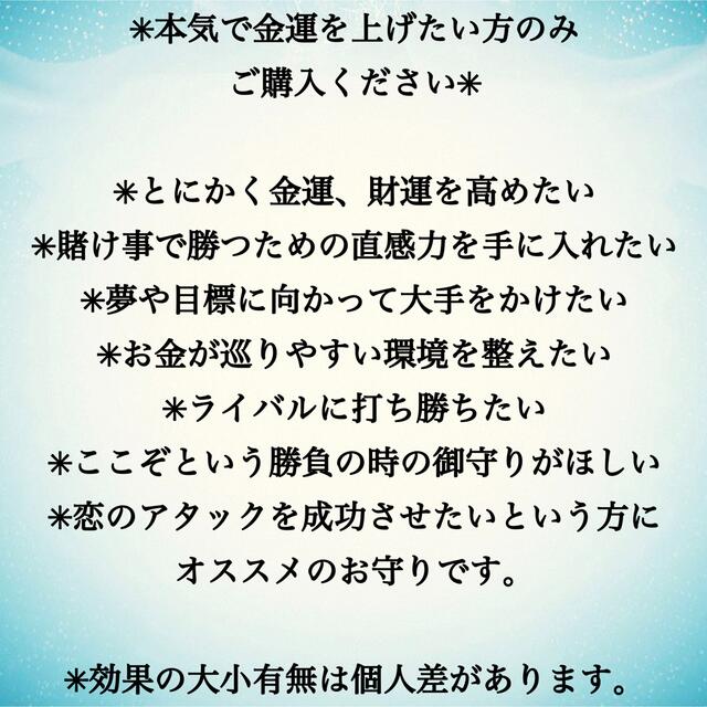 金運 強】最強 お守り 金運アップ 財運 強 宝くじ 臨時収入 強力 天赦